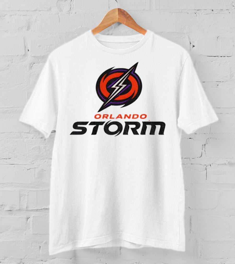Orlando Storm 2025 Electric Symbol Crest T-Shirt