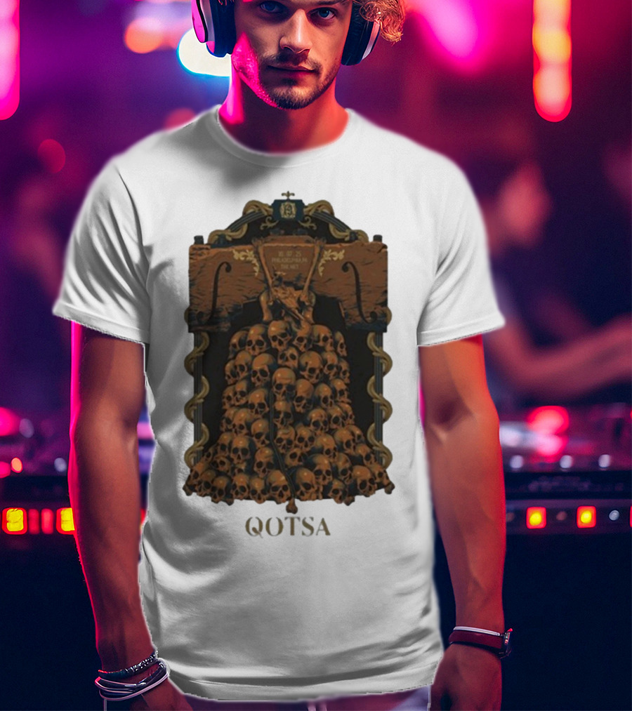 Queens Of The Stone Age Philadelphia October 7 2025 Skulls GOTSA T-Shirt