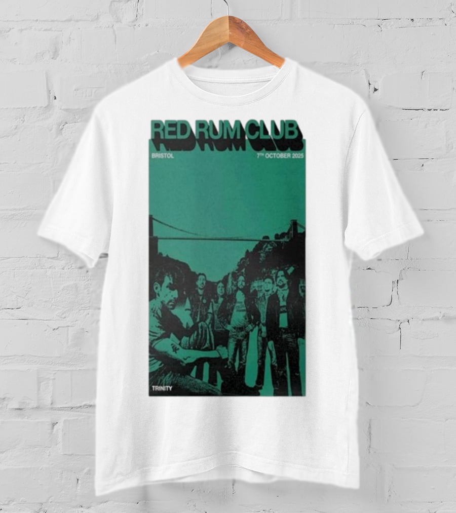 Red Rum Club Bristol Trinity 7th October 2025 Concert T-Shirt