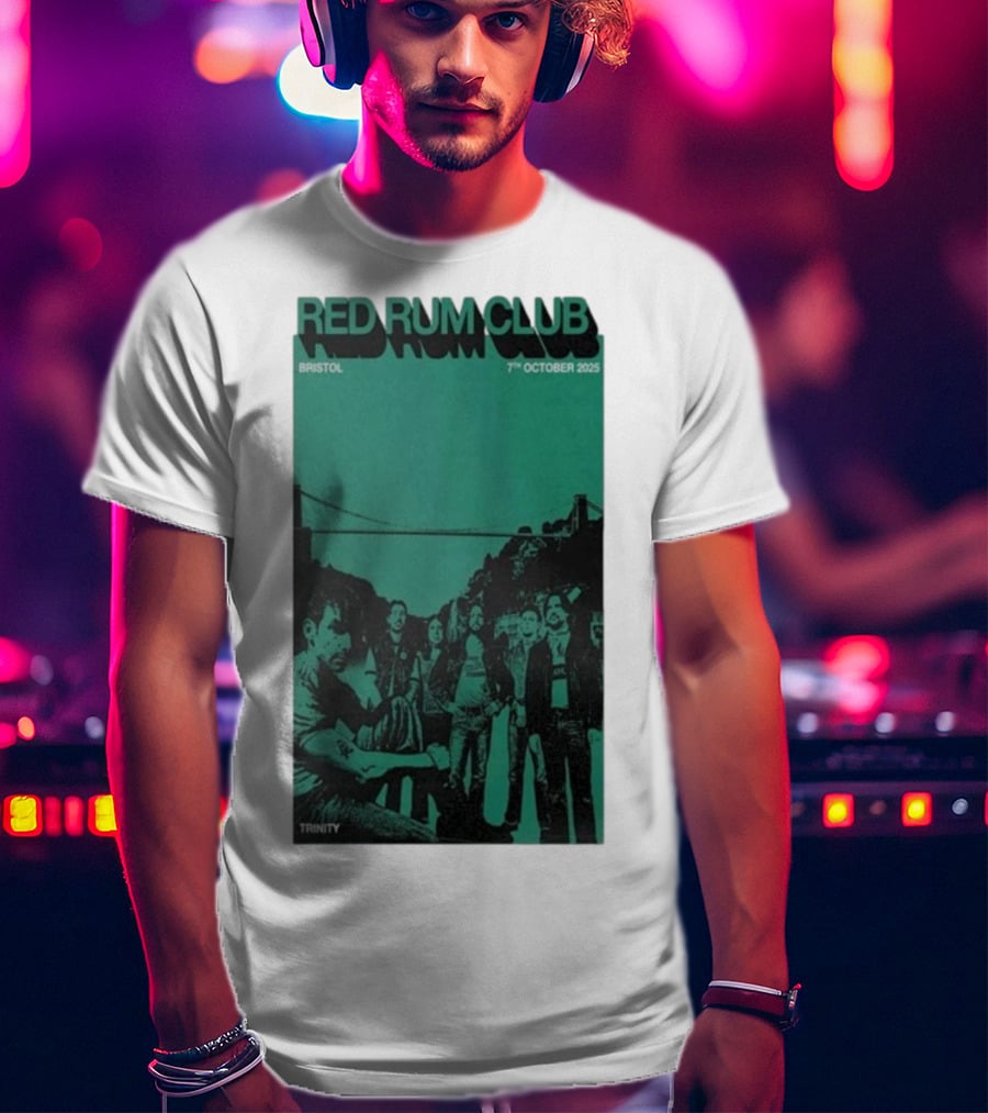 Red Rum Club Bristol Trinity 7th October 2025 Concert T-Shirt