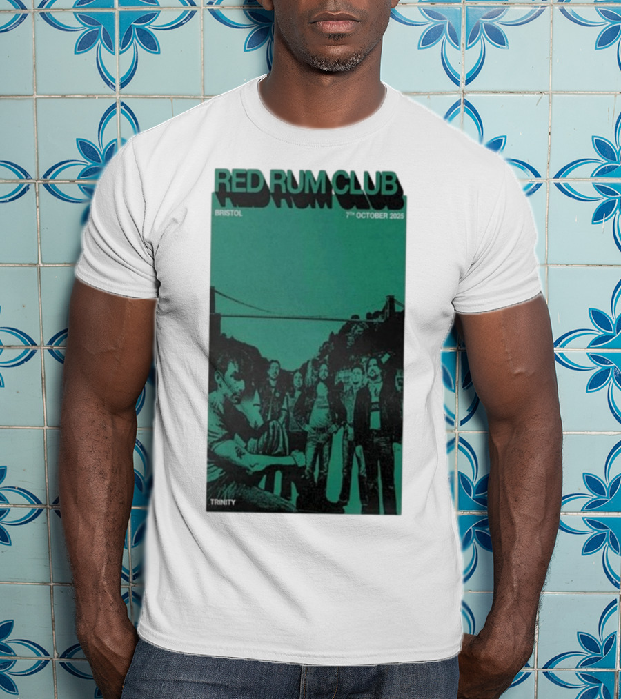 Red Rum Club Bristol Trinity 7th October 2025 Concert T-Shirt