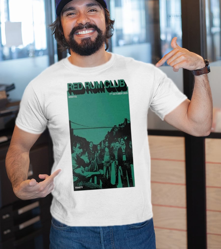 Red Rum Club Bristol Trinity 7th October 2025 Concert T-Shirt