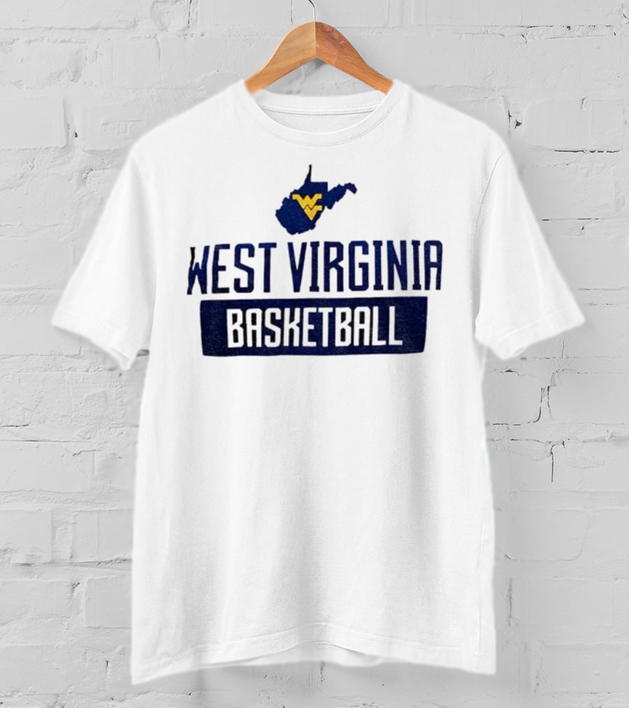 West Virginia Mountaineers Basketball 2025 Iconic Emblem T-Shirt