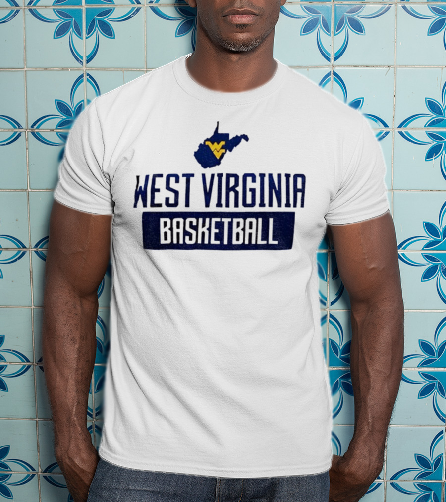 West Virginia Mountaineers Basketball 2025 Iconic Emblem T-Shirt