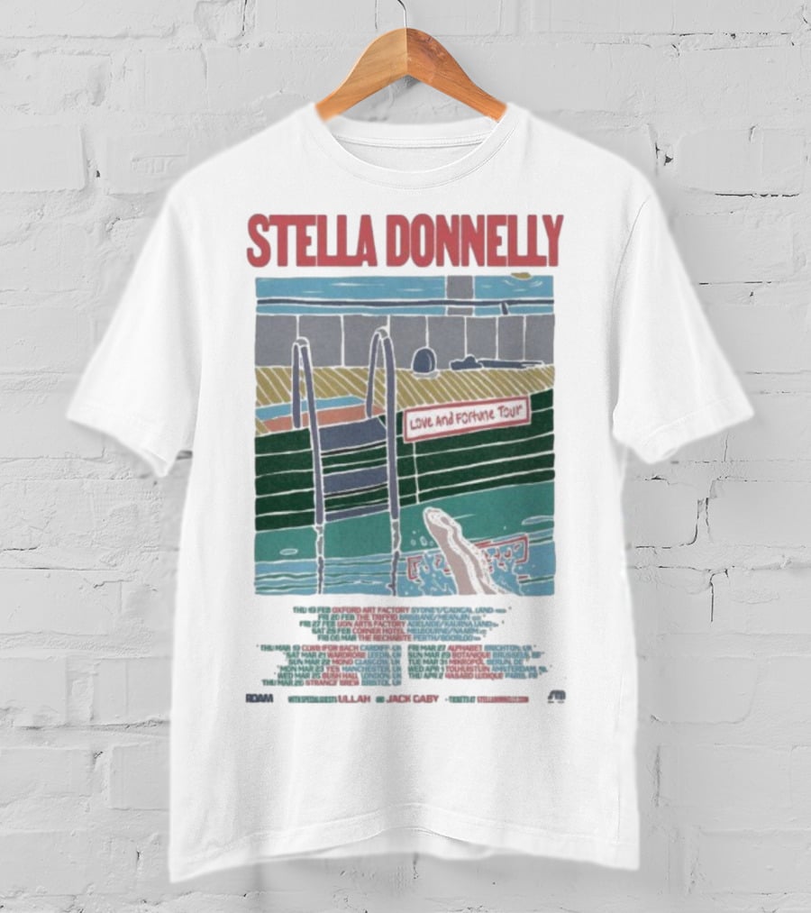 Stella Donnelly Love And Fortune Tour 2026 Concert Dates And Locations T-Shirt