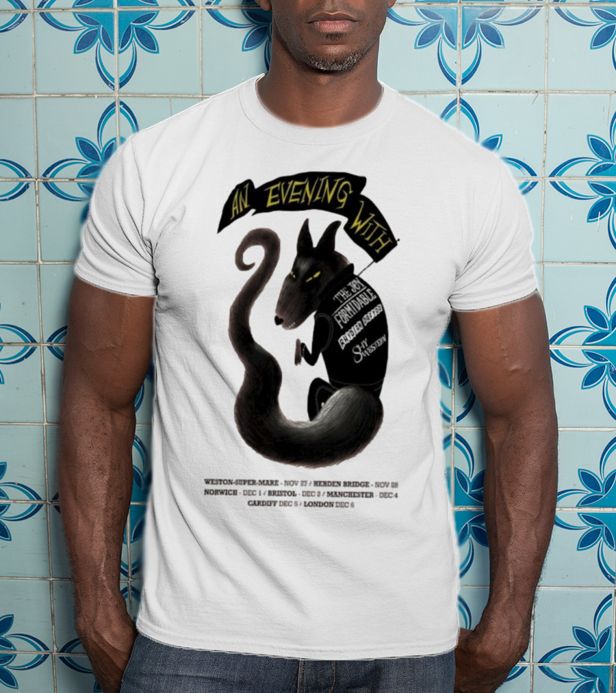 An Evening With The Joy Formidable UK Tour 2025 Weston-Super-Mare Clevedon Bridge Norwich Bristol Manchester Cardiff London T-Shirt