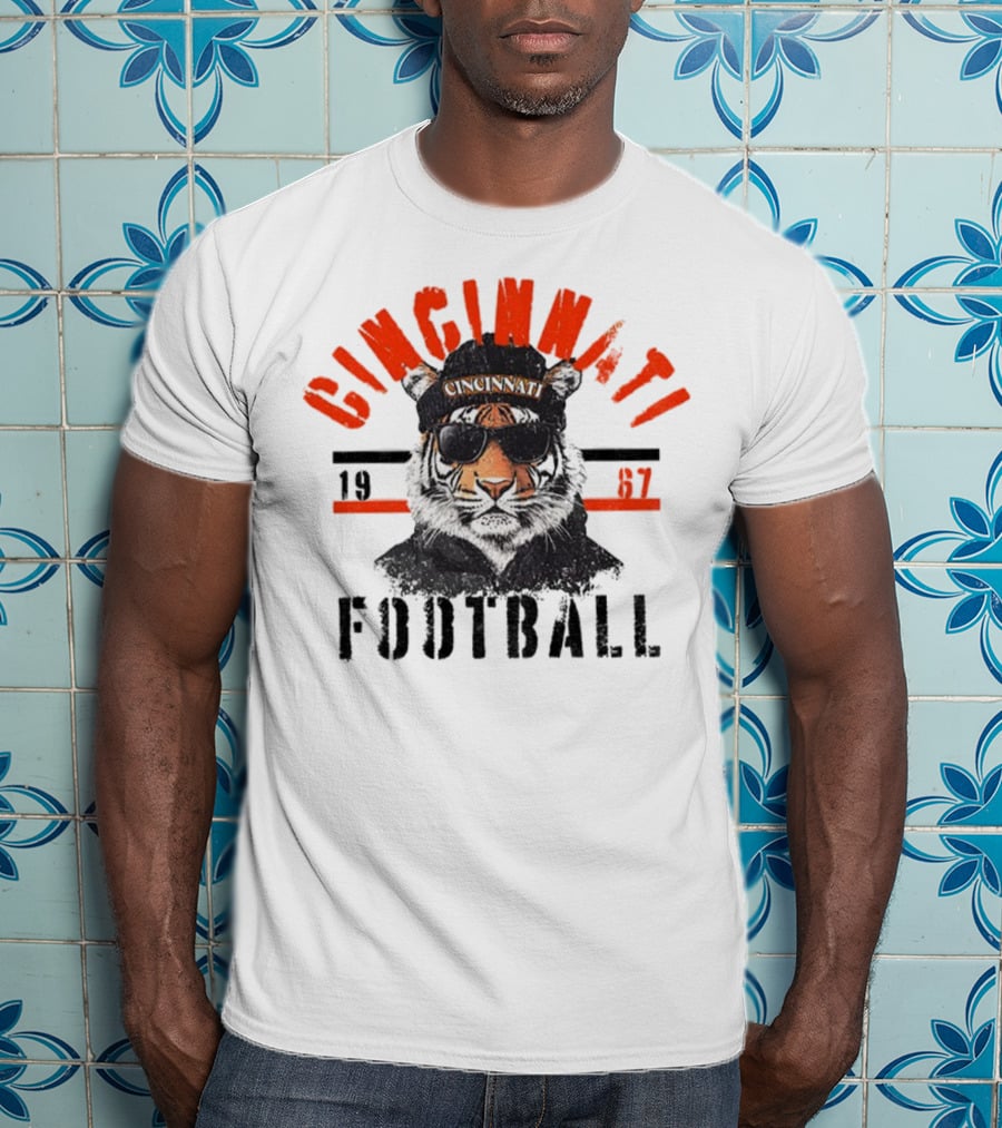 Cincinnati Tiger 1967 Football T-Shirt