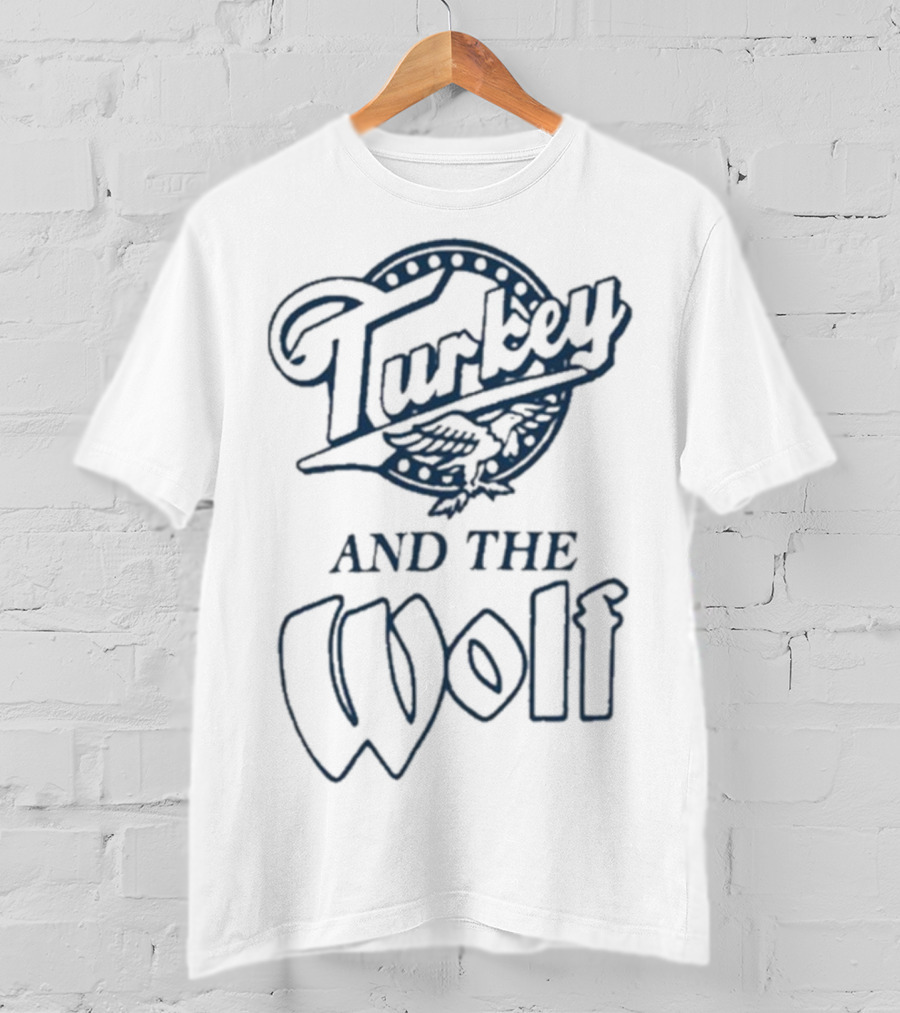 Turkey And The Wolf Logo Design T-Shirt