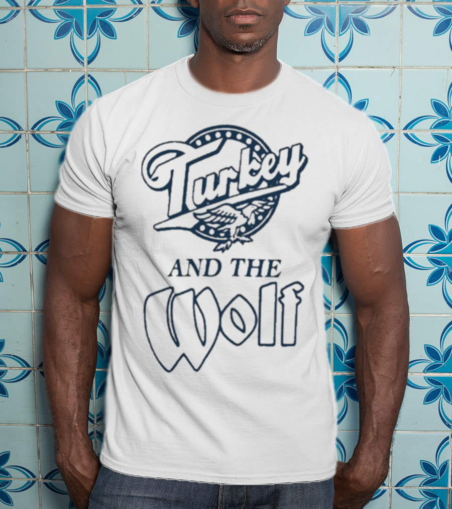 Turkey And The Wolf Logo Design T-Shirt