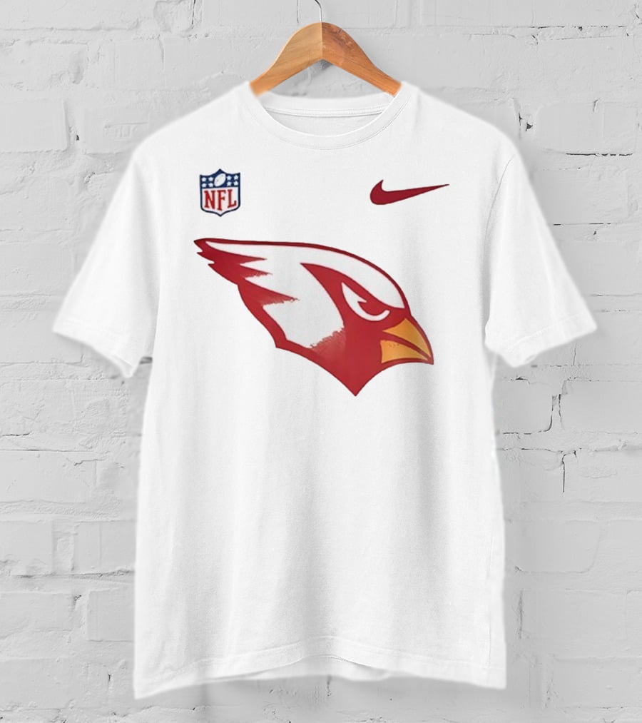 Arizona Cardinals NFL 105 Years Legacy Nike Team Logo T-Shirt