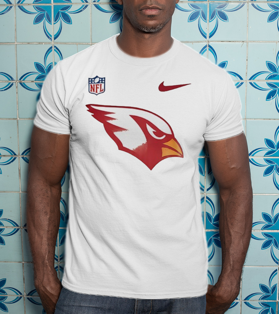 Arizona Cardinals NFL 105 Years Legacy Nike Team Logo T-Shirt