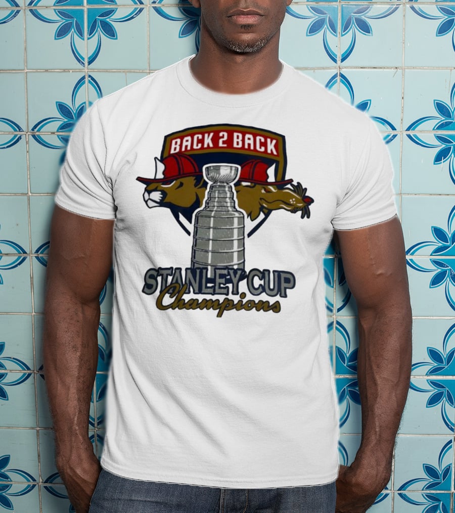 Back 2 Back Florida Panthers Stanley Cup Champions T-Shirt