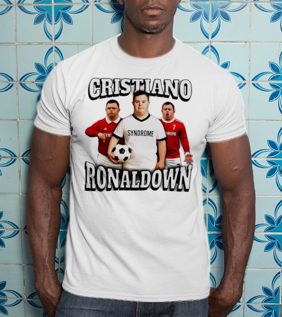 Cristiano Ronaldown Syndrome Graphic T-Shirt