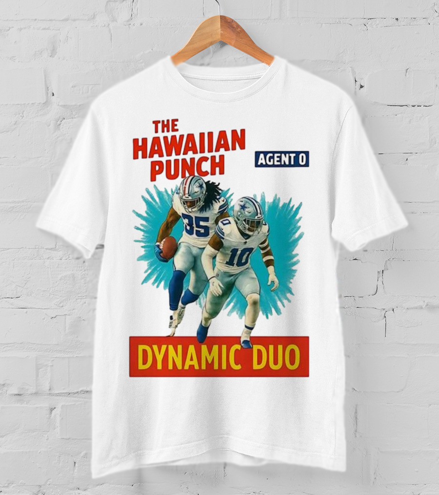 The Hawaiian Punch Agent O Dynamic Duo Dallas Cowboys Football T-Shirt