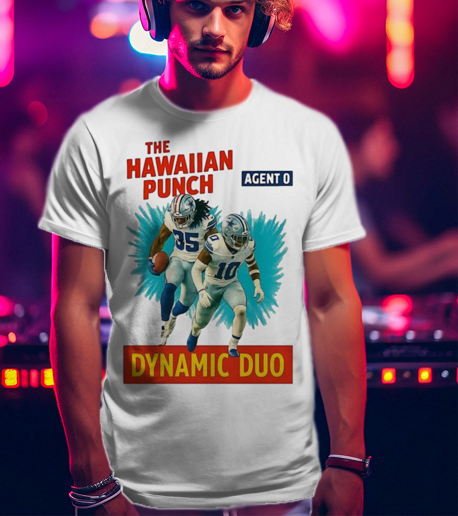 The Hawaiian Punch Agent O Dynamic Duo Dallas Cowboys Football T-Shirt