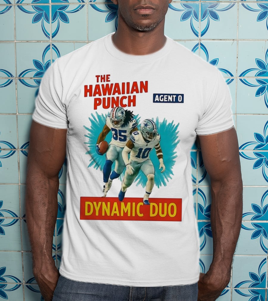 The Hawaiian Punch Agent O Dynamic Duo Dallas Cowboys Football T-Shirt