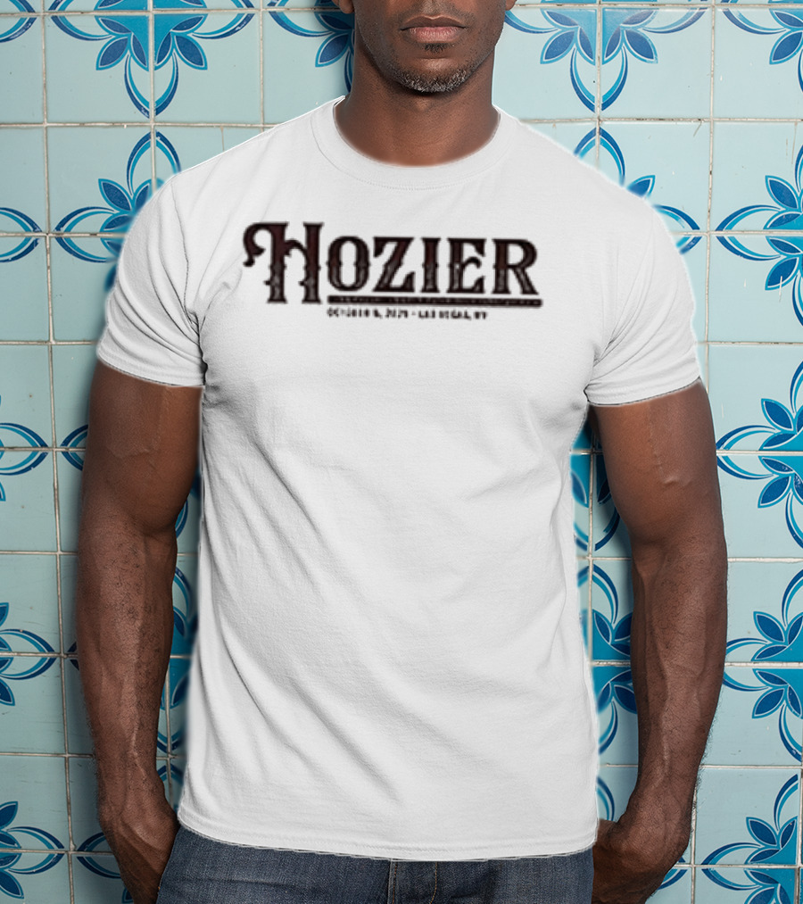 Hozier 2025 Unreal Unearth Tour Las Vegas Nevada Roses T-Shirt