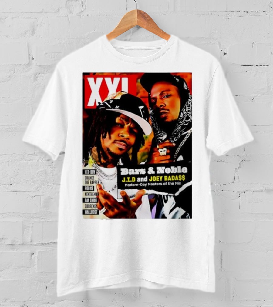 XXL Magazine JID Joey Badass Bars & Noble Modern-Day Masters Of The Mic T-Shirt