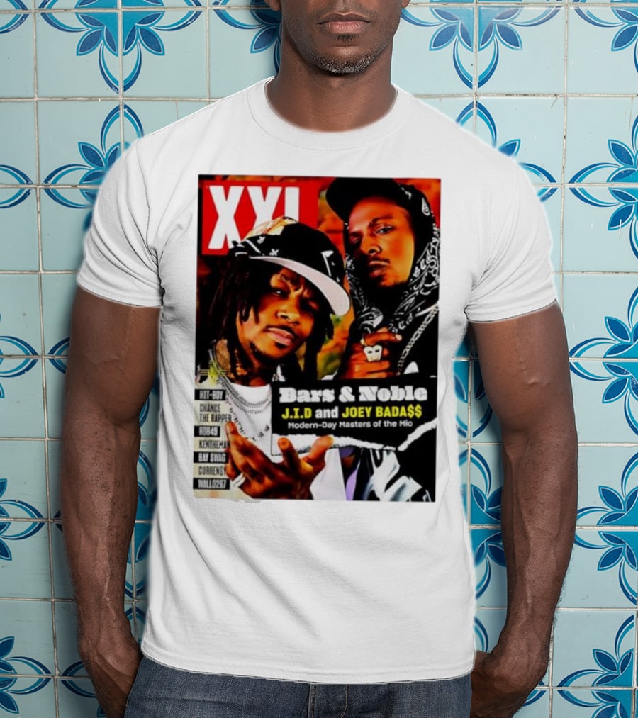 XXL Magazine JID Joey Badass Bars & Noble Modern-Day Masters Of The Mic T-Shirt