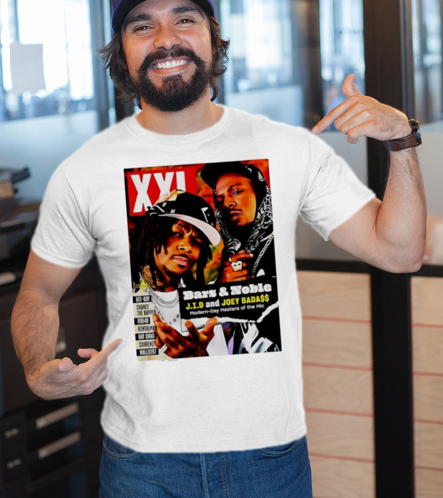 XXL Magazine JID Joey Badass Bars & Noble Modern-Day Masters Of The Mic T-Shirt