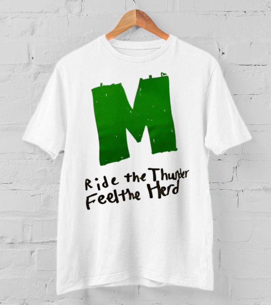 Moorpark Musketeers Ride The Thunder Feel The Herd T-Shirt