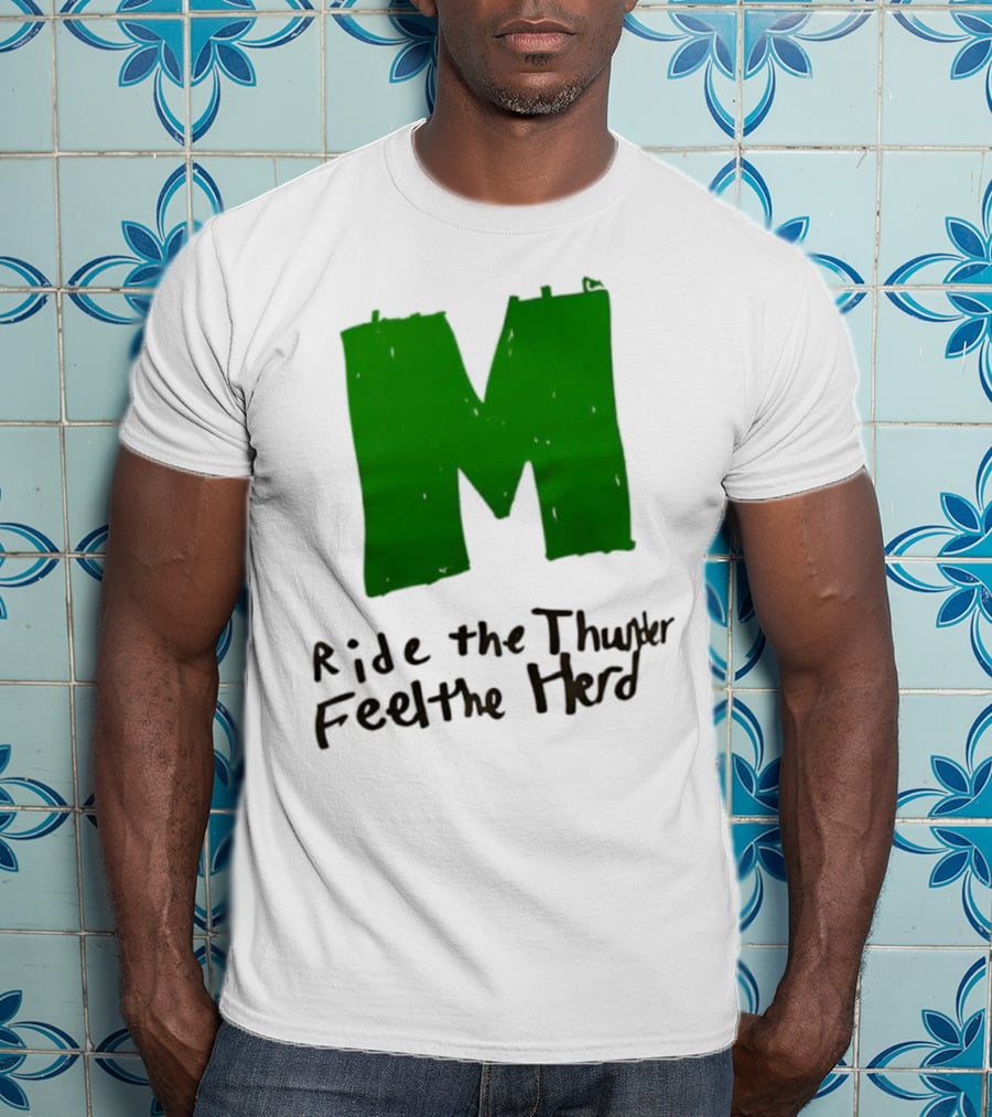 Moorpark Musketeers Ride The Thunder Feel The Herd T-Shirt