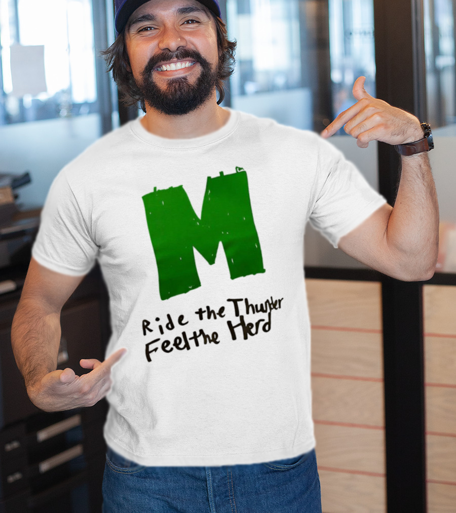 Moorpark Musketeers Ride The Thunder Feel The Herd T-Shirt
