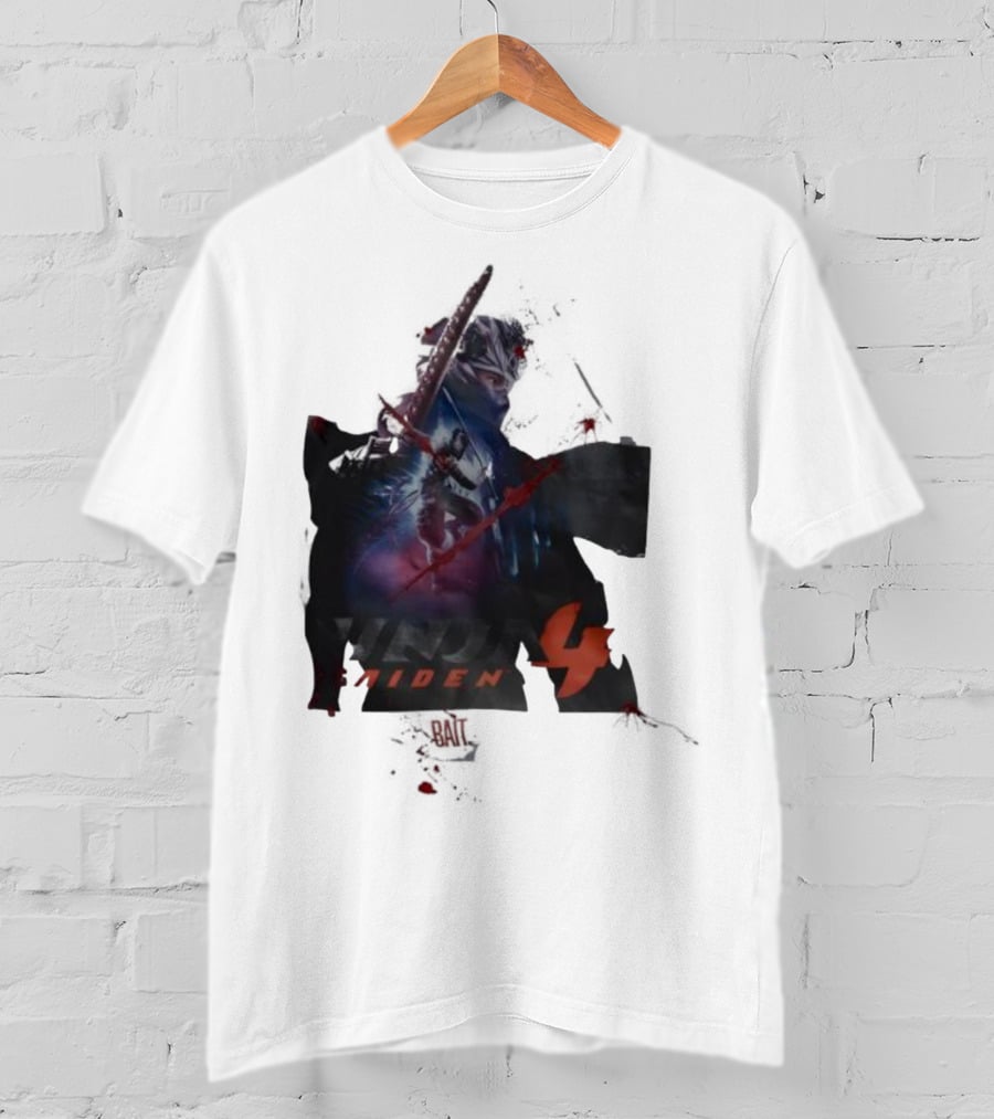 Ninja Gaiden 4 Bait Collaboration Warrior Sword Action T-Shirt