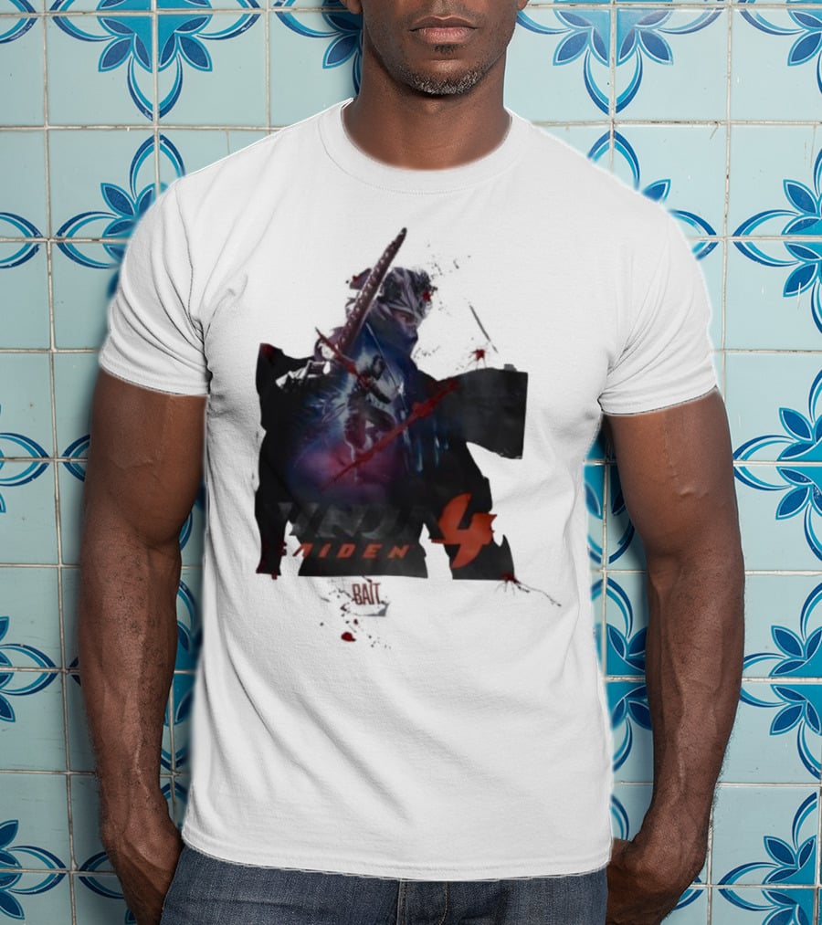 Ninja Gaiden 4 Bait Collaboration Warrior Sword Action T-Shirt