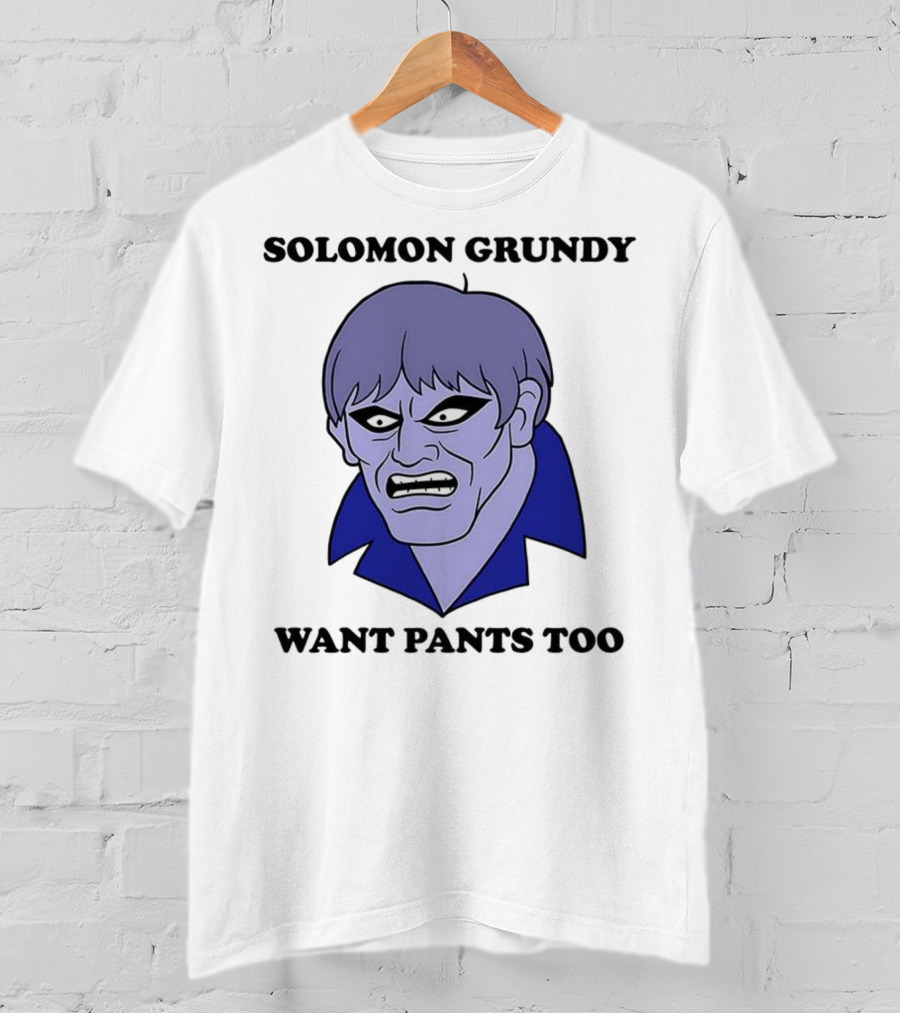 Solomon Grundy Want Pants Too DC Comics Meme T-Shirt