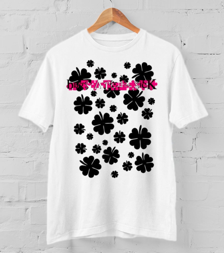 Bugs Are Too Sick Clover Lucky Pattern T-Shirt