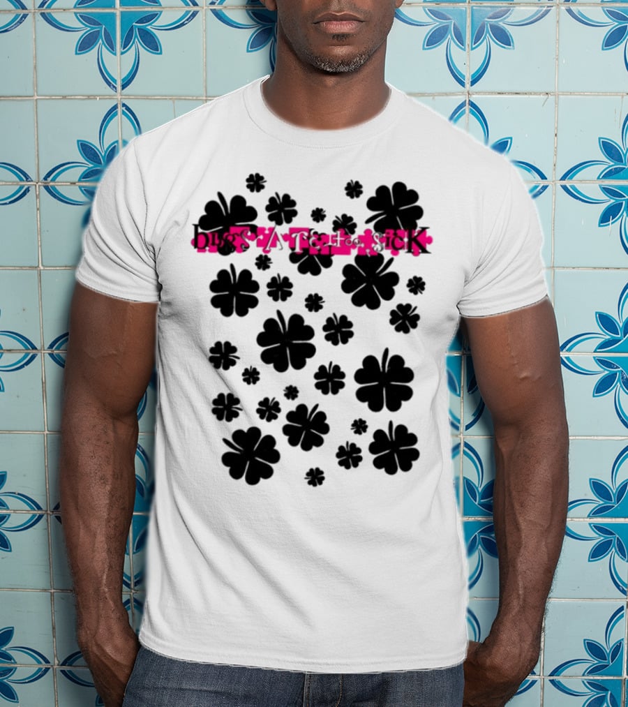 Bugs Are Too Sick Clover Lucky Pattern T-Shirt