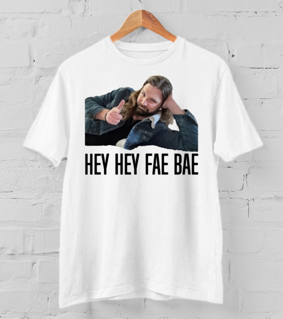 Hey Hey Fae Bae Denim Pose T-Shirt