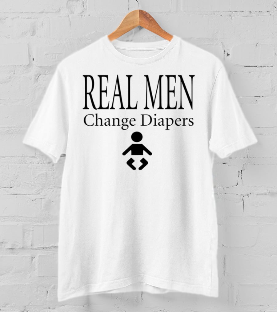 Jesse Itzler Real Men Change Diapers T-Shirt