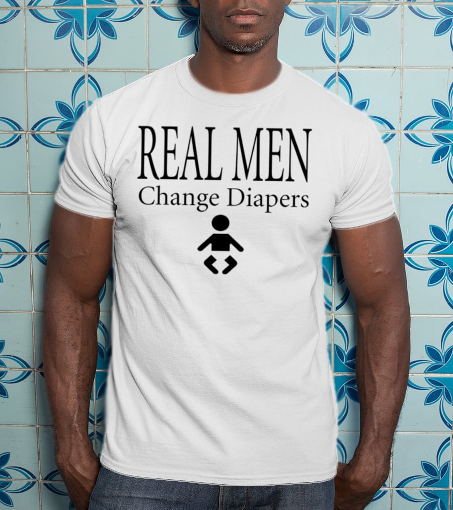 Jesse Itzler Real Men Change Diapers T-Shirt
