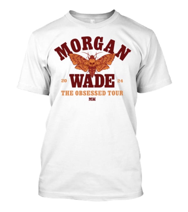 Morgan Wade Skull Moth The Obsessed Tour 2024 T-Shirt