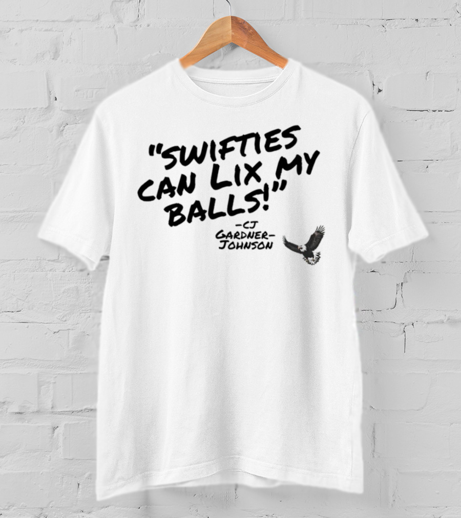 Swifties Can Lix My Balls With Colorful Butterfly T-Shirt