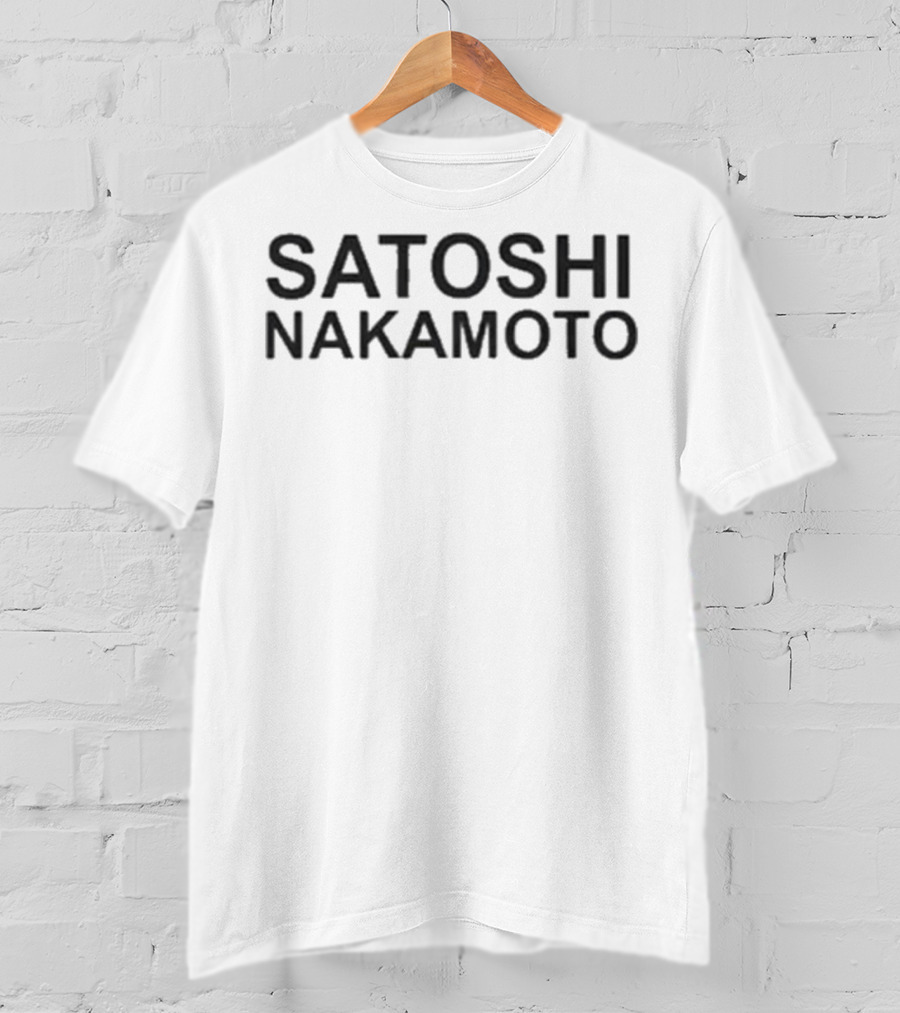 Anthony Belton Satoshi Nakamoto T-Shirt