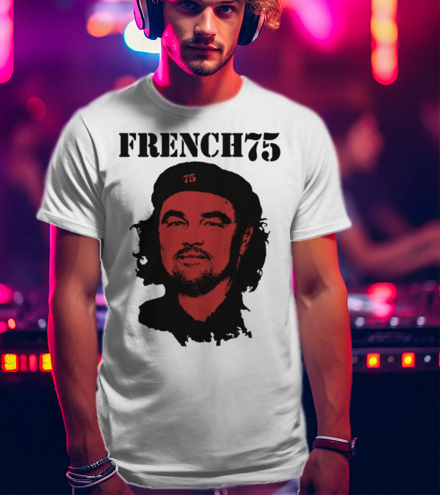 Che French 75 Red Portrait T-Shirt