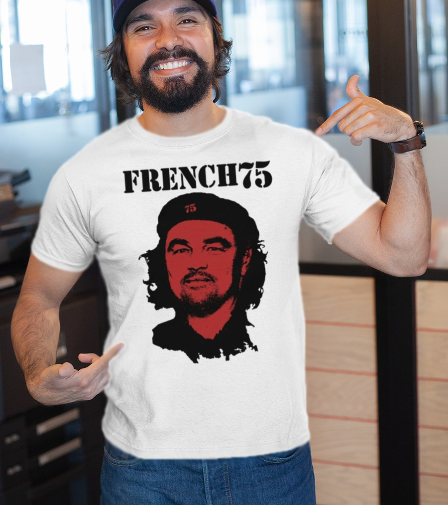 Che French 75 Red Portrait T-Shirt