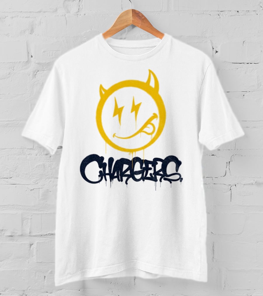Los Angeles Chargers Devil Icon NFL 2025 T-Shirt