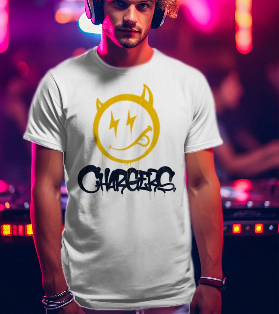 Los Angeles Chargers Devil Icon NFL 2025 T-Shirt