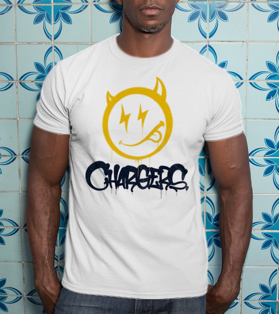 Los Angeles Chargers Devil Icon NFL 2025 T-Shirt