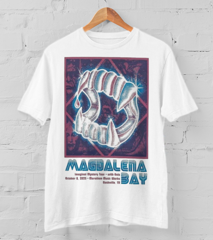 Magdalena Bay October 8 2025 Marathon Music Works Nashville TN T-Shirt