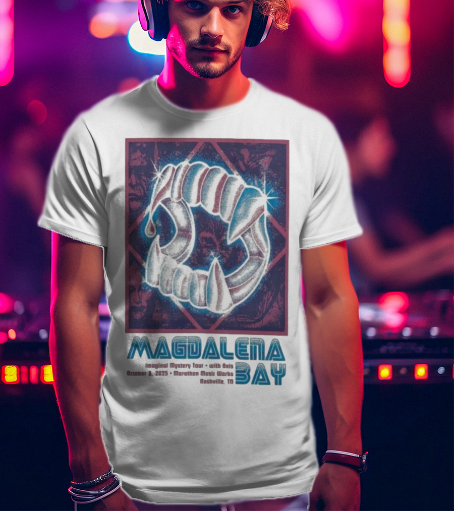 Magdalena Bay October 8 2025 Marathon Music Works Nashville TN T-Shirt