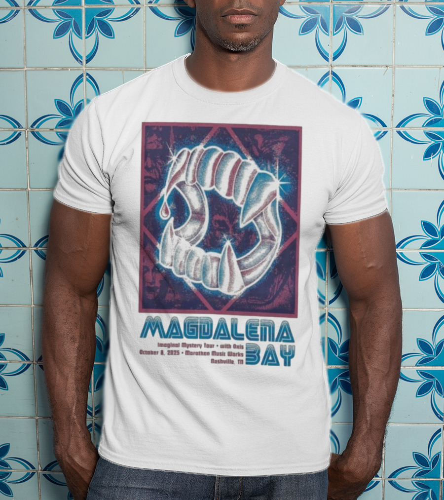 Magdalena Bay October 8 2025 Marathon Music Works Nashville TN T-Shirt