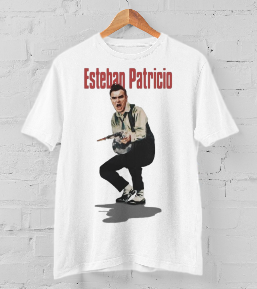 Esteban Patricio Morrissey Style Iconic Pose T-Shirt