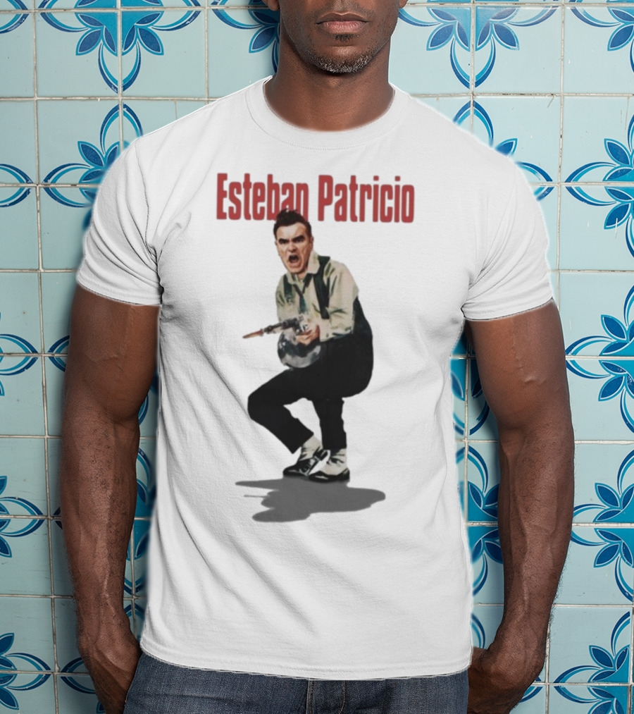 Esteban Patricio Morrissey Style Iconic Pose T-Shirt