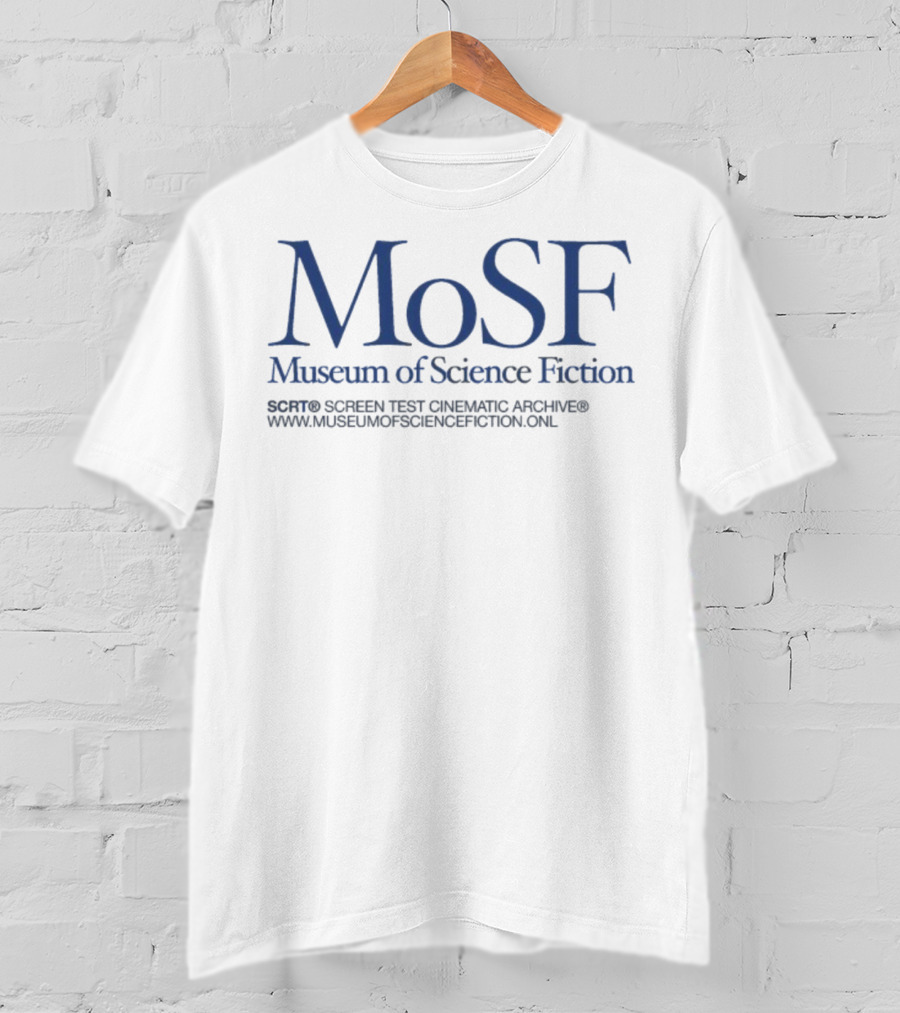 MoSF Museum Of Science Fiction Screen Test Cinematic Archive T-Shirt