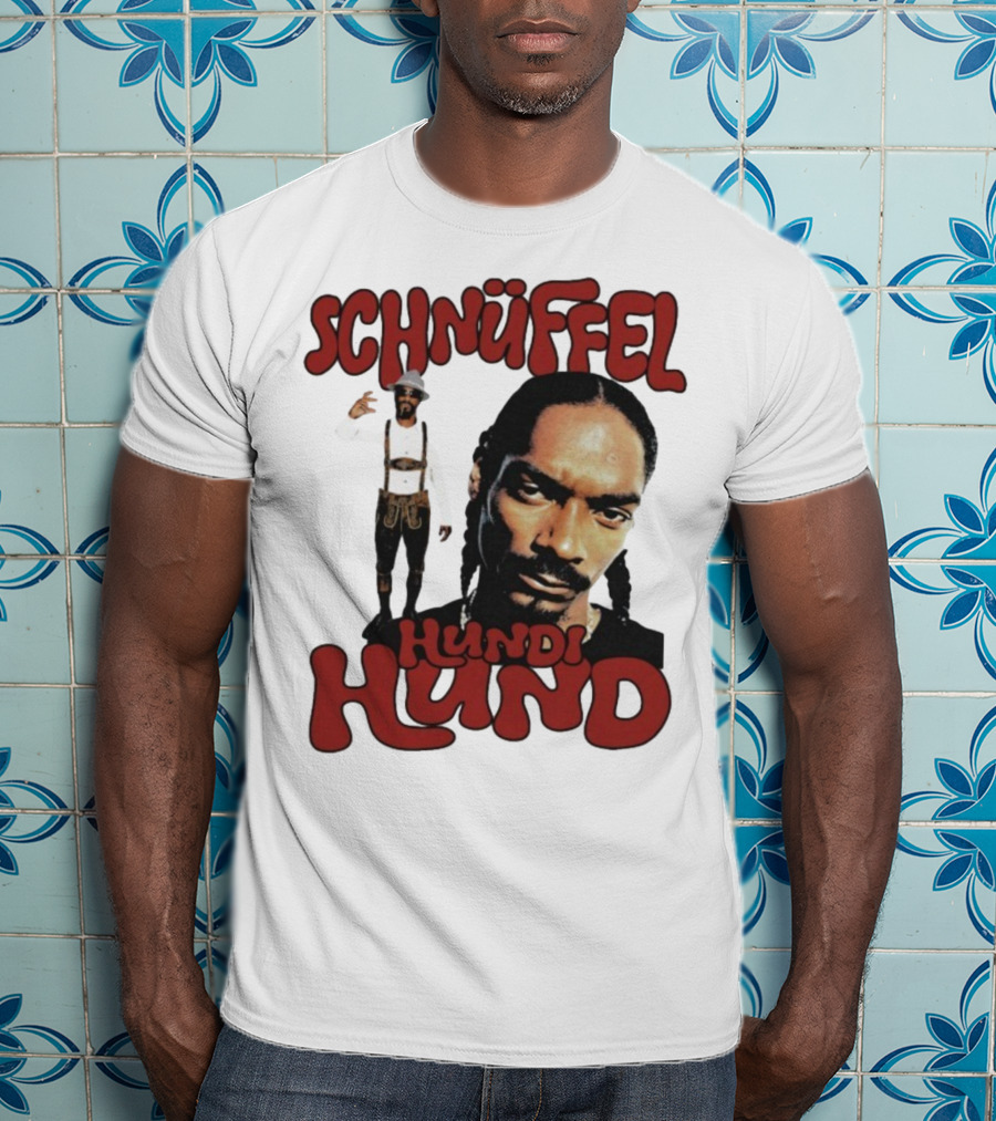 Snoop Dogg Schnüffel Hundi Hund German Style T-Shirt